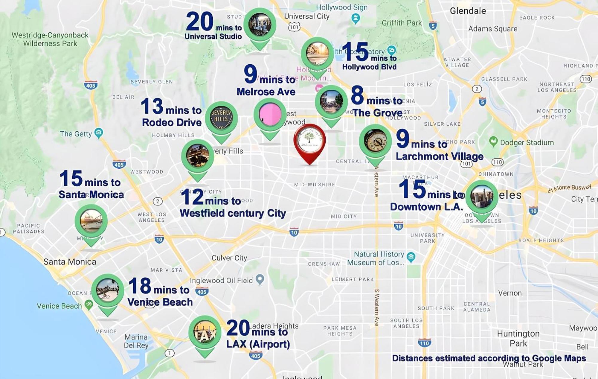 Los Angeles 3Br Villa Suites With Free Parking Экстерьер фото